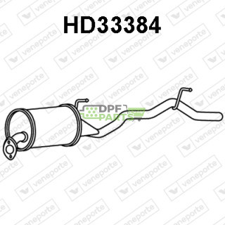 Tłumik HONDA - 18030S2H901 18030S2H902 18030S2HE00