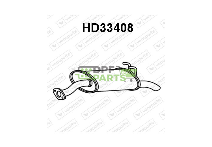 Tłumik HONDA - 18030S5SE00 18030S5SE10 18030S6AJ00