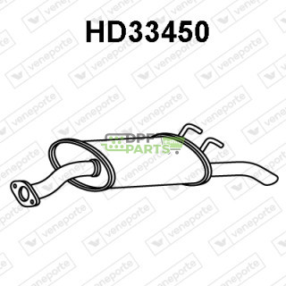 Tłumik HONDA - 18030S5AJ00 18030S5DA00 