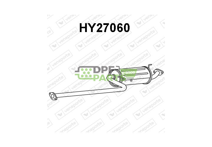 Tłumik HYUNDAI - 2865002130 2865002220 