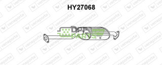 Tłumik HYUNDAI - 2872143351  