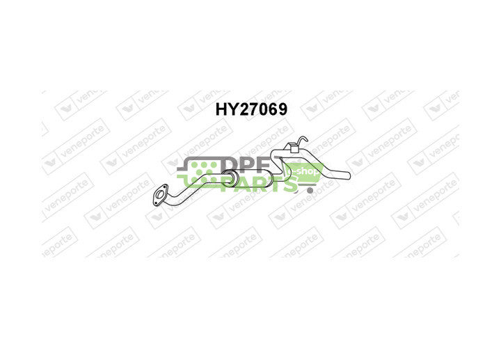 Tlumič HYUNDAI - 2875043350 