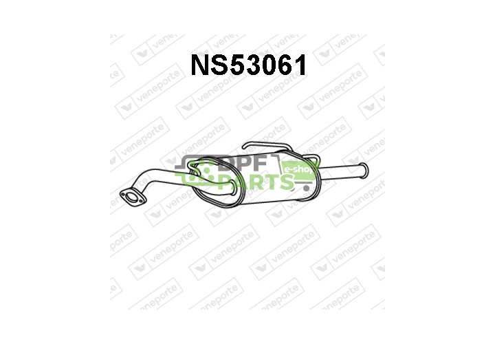 Tłumik NISSAN - 2010050Y01 2010057Y00 2010057Y01