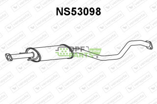 Tlumič NISSAN - 203001KA0A 203001KX0A 