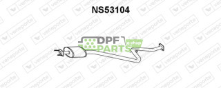 Tłumik NISSAN - 203001F500 203001F600 