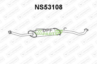 Tłumik NISSAN - 20300AY100  