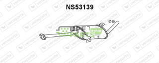 Tłumik NISSAN - 201007F053  