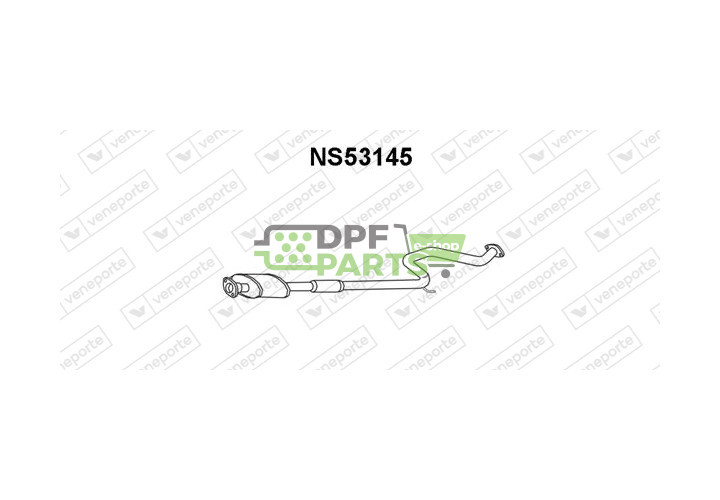 Tlumič NISSAN - 2030070J00 B030M70J0BGA 