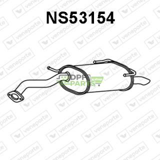 Tłumik NISSAN - 2010071J00 2010071J01 2010078J01