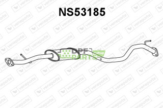 Tłumik NISSAN / RENAULT - 203004EA5A  