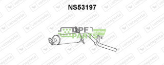 Tłumik NISSAN - 2010015G00 2010015G07 2010024G00