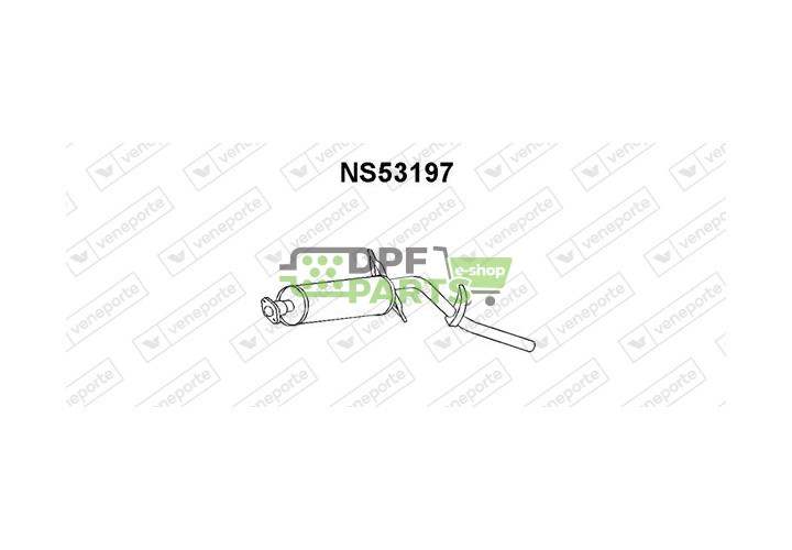 Tłumik NISSAN - 2010015G00 2010015G07 2010024G00