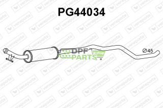 Tłumik PEUGEOT - 1609042580  