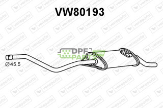 Tlumič VOLKSWAGEN - 871253609E 871253609G 