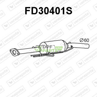 Filtry pevných částic DPF FORD - 1695761 1705180 1751870