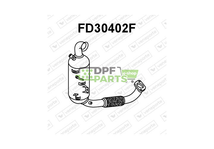 Filtry pevných částic DPF FORD - 1776809 1822119 1835640