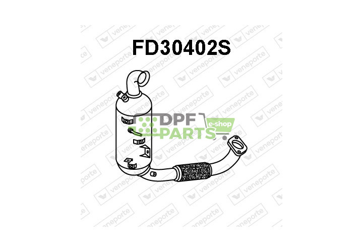 Filtry pevných částic DPF FORD - 1776809 1822119 1835640