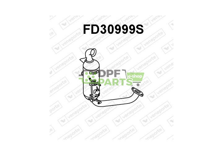 Filtry cząstek stałych DPF FORD / MAZDA - 1306078 1310357 1312756