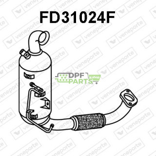 Filtry pevných částic DPF FORD / VOLVO - 1808670 1825246 1847682