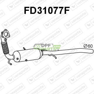Filtry pevných částic DPF FORD - 1713342 1738755 1772121