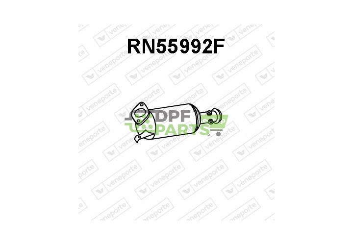 Filtry pevných částic DPF NISSAN / OPEL / RENAULT / VAUXHALL - 2001100Q0B 2001100Q0E 2001100Q0G