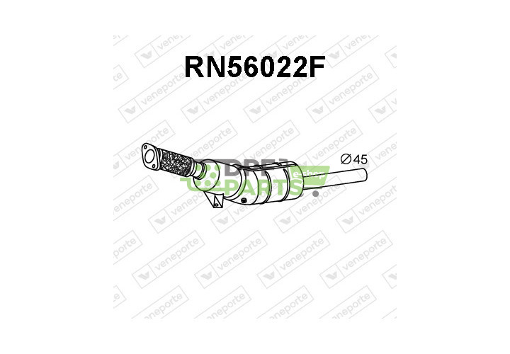 Filtry pevných částic DPF DACIA / RENAULT - 200101959R 200103767R 200104487R