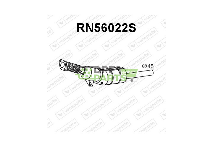 Filtry cząstek stałych DPF DACIA / RENAULT - 200101959R 200103767R 200104487R