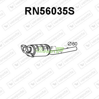 Filtry pevných částic DPF RENAULT - 200100056R 200100153R