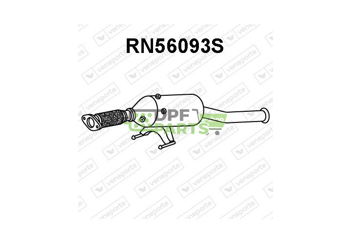 Filtry pevných částic DPF NISSAN / OPEL / RENAULT / VAUXHALL - 200100409R 200109087R 200109734R