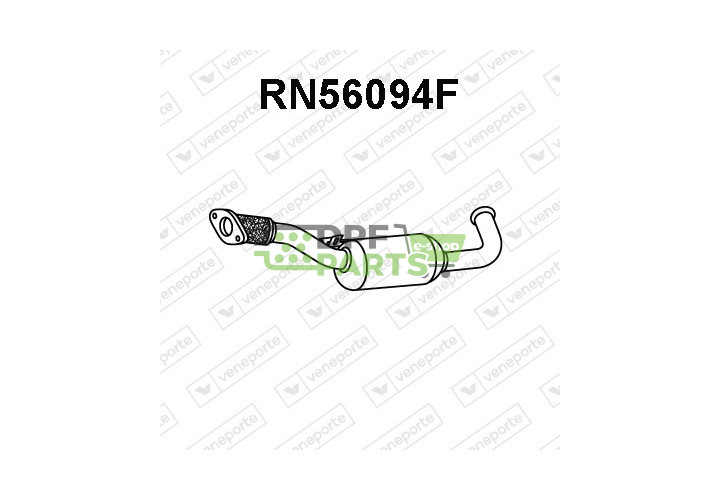 Filtry pevných částic DPF NISSAN / OPEL / RENAULT / VAUXHALL - 200106087R 2002000Q1E 4407951