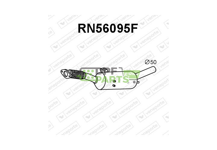 Filtry pevných částic DPF FIAT / OPEL / RENAULT / VAUXHALL - 200100413R 4424274 6000620090
