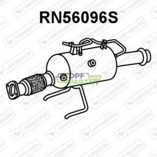 Filtry pevných částic DPF NISSAN / OPEL / RENAULT / VAUXHALL - 200100412R 200100514R 200101038R