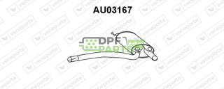 Koncový tlumič výfuku AUDI - 8D0253409AA 8D0253409T