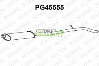 Koncový tlumič výfuku PEUGEOT - 1717C7 9675728380