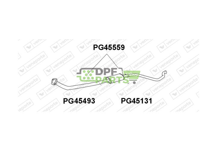 Tłumik PEUGEOT - 170561  