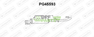 Tłumik CITROËN / FIAT / LANCIA / PEUGEOT - 1717Q7 9456200580 