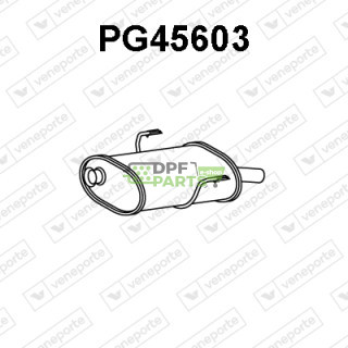 Tłumik PEUGEOT - 1726CX 9675728980 