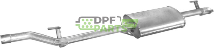 Tłumik końcowy Mercedes Sprinter 411 CDi 04/00-05/06, Polmo 13.169 A, OE 901 490 30 19