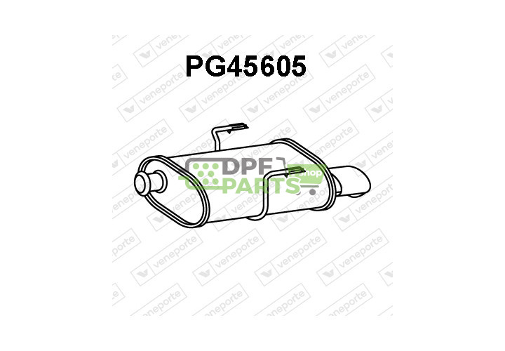 Tłumik PEUGEOT - 1726JR  