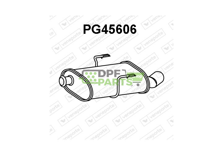 Tłumik PEUGEOT - 1726SP 1726SR 1726ST