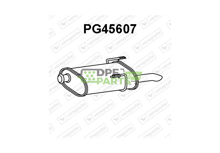 Tłumik PEUGEOT - 1726SQ 1726SS 1726SV