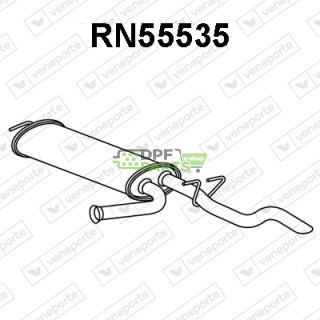 Tlumič OPEL / RENAULT / VAUXHALL - 4403341 4500000 4500127