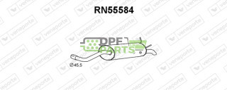 Tłumik RENAULT - 7700430049 7700844703 8200198845