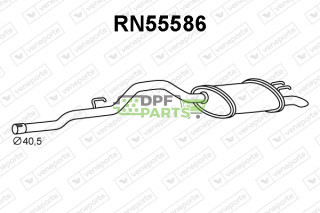 Tłumik RENAULT - 8200038995  