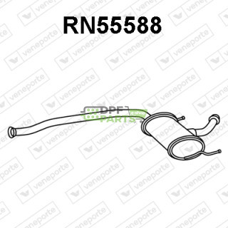 Tłumik RENAULT - 7700423378 7700429038 