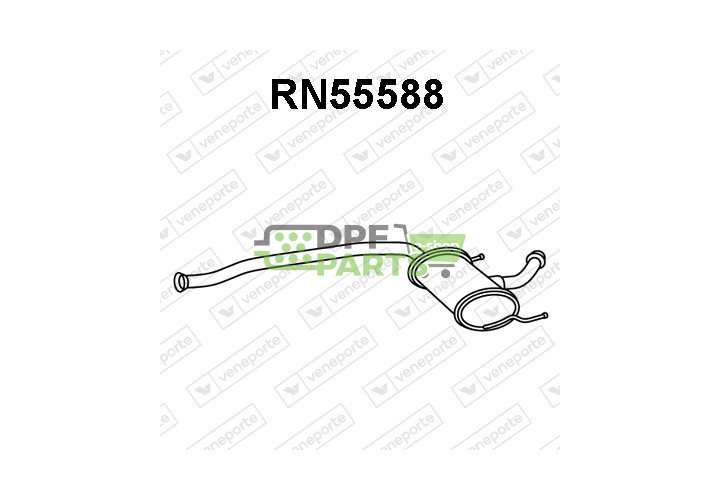 Tłumik RENAULT - 7700423378 7700429038 