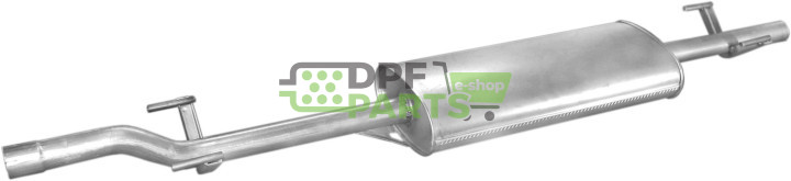 Tłumik końcowy Mercedes Sprinter 312 D 2,7 TD, Polmo 13.173 A, OE 901 490 13 19