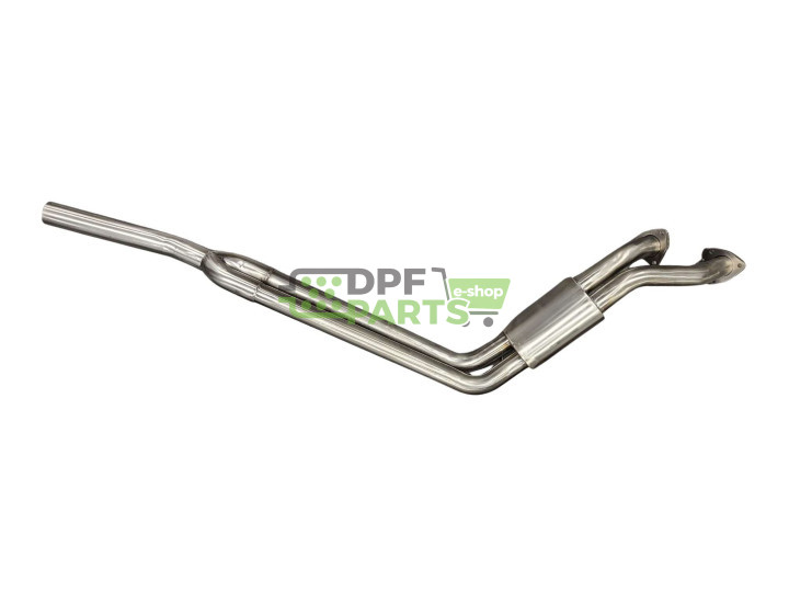 Rura kolektorowa z tłumikiem rozprężnym MERCEDES Heckflosse W111 W112 - 200 SEB - A1114902820 1114902820