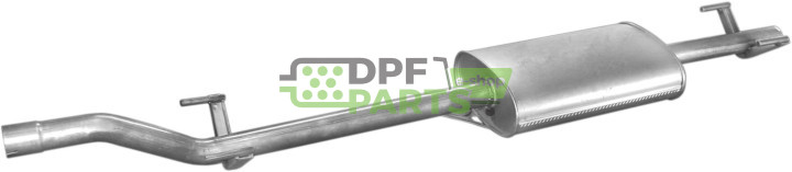 Tłumik końcowy Mercedes Sprinter 311/313/411 CDi, Polmo 13.174 A, OE 9014902201 9014902919