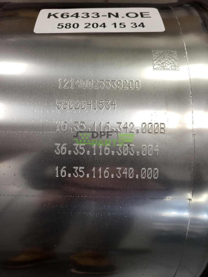 Katalizator wstępny DOC IVECO Stralis, Hi-Way Euro 6 - 5802041534